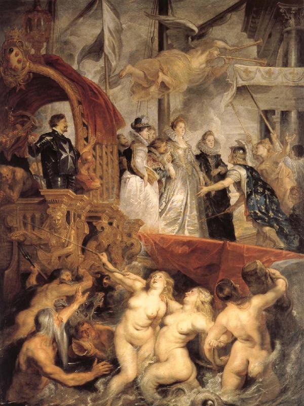 Mary arrivel Race of horse, Peter Paul Rubens